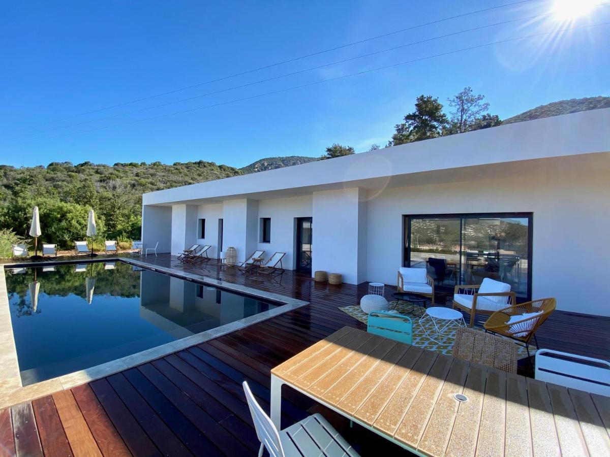 Villas De Standing Avec Magnifique Vue Mer Et Piscines Privees, Sagone Sagone  Esterno foto